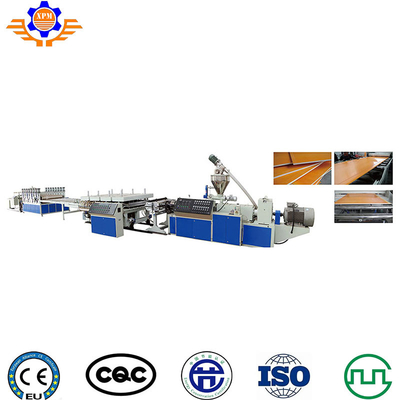 55kw PVC Ceiling Production Line WPC Wall Panel Making Machine With Lamination Machine