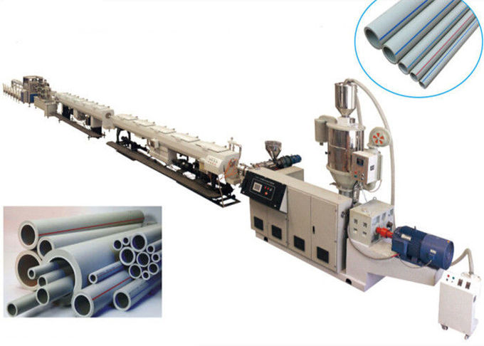 20-110m m que el HDPE plástico PP instala tubos la línea de la protuberancia, PP instalan tubos la cadena de producción 1